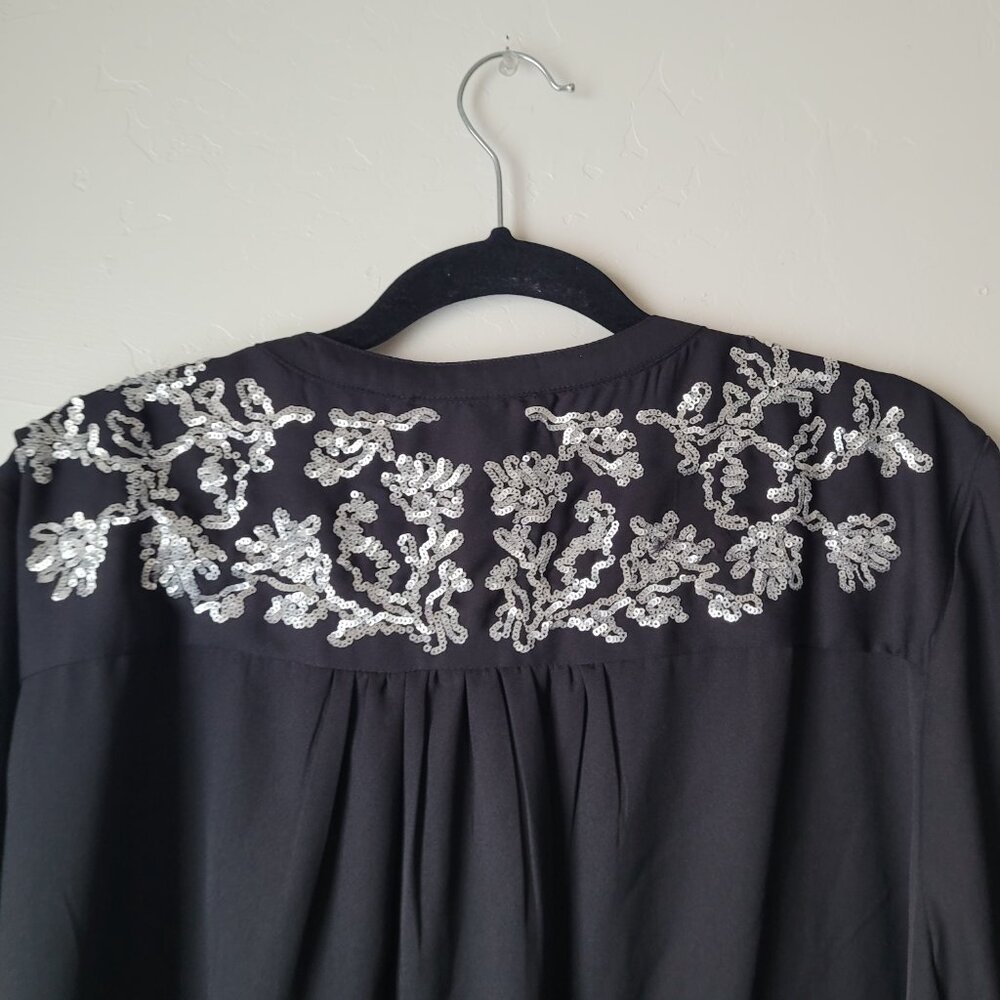 Roamans Plus Size Sequin Tunic Top - image 8